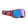 Ochelari motocross ALPINESTARS SUPERTECH VISION CORP CORAL/PURPLE MIRROR BLUE