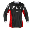 Bluză motocross FLY RACING Kinetic Mesh - Black/Red