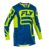 Bluză motocross  FLY RACING Lite L.E. Lancer - Navy/Hi-Vis
