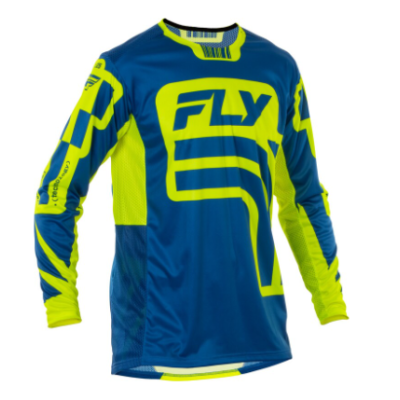 Bluză motocross  FLY RACING Lite L.E. Lancer - Navy/Hi-Vis