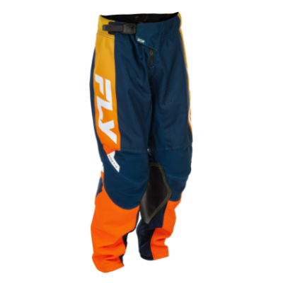 Pantaloni motocross pentru copii FLY RACING Kinetic - Navy/Orange Pantaloni motocross pentru copii FLY RACING Kinetic - Navy/Orange