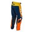 Pantaloni motocross pentru copii FLY RACING Kinetic - Navy/Orange thumb