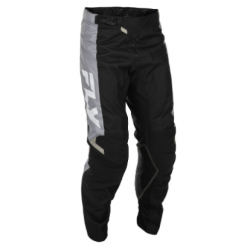 Pantaloni motocross FLY RACING Kinetic - Black/Grey Pantaloni motocross FLY RACING Kinetic - Black/Grey