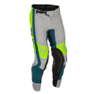 Pantaloni motocross FLY RACING - Grey/Lime/Teal Pantaloni motocross FLY RACING - Grey/Lime/Teal thumb