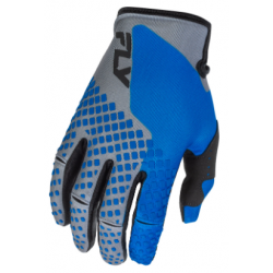 Mănuși motocross  FLY RACING Kinetic - Blue/Grey/Black