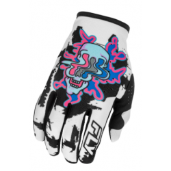 Mănuși motocross FLY RACING Lite Warp Special Edition - White/Blue/Pink Mănuși motocross FLY RACING Lite Warp Special Edition - White/Blue/Pink