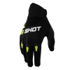 Mănuși motocross pentru copii  Shot Devo Neon Yellow