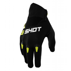 Mănuși motocross pentru copii Shot Devo Neon Yellow Mănuși motocross pentru copii Shot Devo Neon Yellow