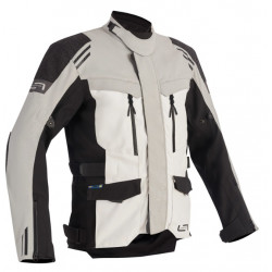 Geacă moto din textile Lindstrands Storbo Light Grey Black Geacă moto din textile Lindstrands Storbo Light Grey Black