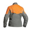 Geacă moto din textil pentru femei Lindstrands Halden Fog/Orange thumb