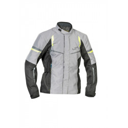 Geacă moto din textile Lindstrands Backafall Grey/black Geacă moto din textile Lindstrands Backafall Grey/black