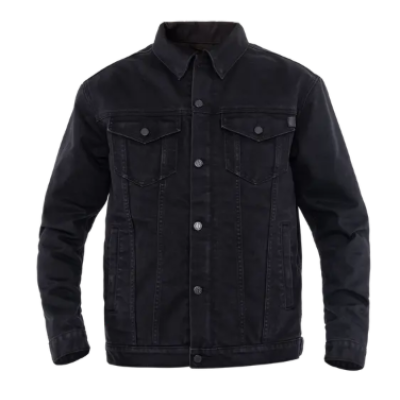 Geacă moto din textil JOHN DOE MAVERICK RAW BLACK