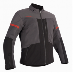 Geacă moto din textil Lindstrands Rexbo V2 Grey Black
