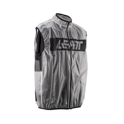 Vestă de ploaie LEATT Moto RaceCover Translucent Clear
