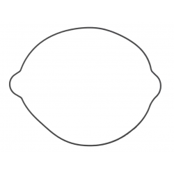 Garnitură capac ambreiaj exterior ATHENA KTM EXC250 13-16, EXC300 04-16, SX250 03-16; Husqvarna TC/TE250 14-16, TE300 14-15