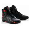 Cizme moto ALPINESTARS FASTER-4 DS BLACK/RIO RED/FLUO