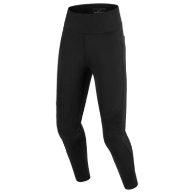 Colanți moto pentru femei  ALPINESTARS FLEX-AST BLACK/BLACK