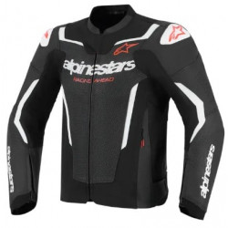 Geacă din piele   ALPINESTARS GP FORCE V2 AIR BK/WHT