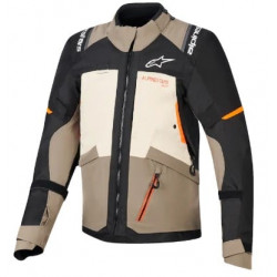 Geacă din material textil ALPINESTARS Andes v4 Drystar® WALNUT/MASTIC/BK