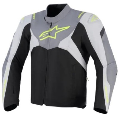 Geacă din material textil  ALPINESTARS T-JAWS V4 WP BLACK/GRAY