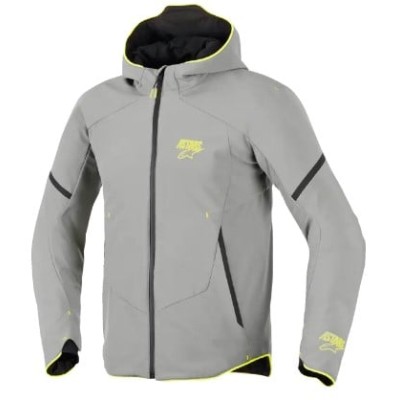 Hanorac moto ALPINESTARS Aeroshell WP GRAY/YELLOW