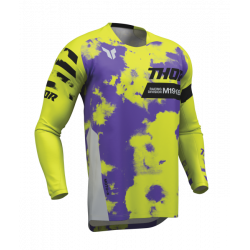 Bluza motocross THOR LAUNCHMODE BLEACH GRAY/ACID Bluza motocross THOR LAUNCHMODE BLEACH GRAY/ACID