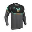 Bluza motocross  THOR LAUNCHMODE VENTED RAPTOR BLACK/CHAR thumb