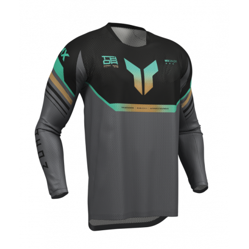 Bluza motocross THOR LAUNCHMODE VENTED RAPTOR BLACK/CHAR Bluza motocross THOR LAUNCHMODE VENTED RAPTOR BLACK/CHAR