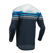 Bluza motocross THOR LAUNCHMODE VENTED RAPTOR MIDNIGHT BLUE/GRAY thumb