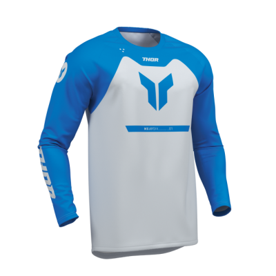 Bluza motocross THOR RIDEMODE MENACE BLUE Bluza motocross THOR RIDEMODE MENACE BLUE