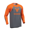 Bluza motocross  THOR RIDEMODE MENACE ORANGE/CHAR