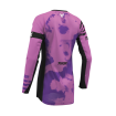 Bluză motocross pentru femei  THOR LAUNCHMODE BLEACH BLACK/ORCHID thumb