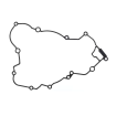 Garnitură capac ambreiaj internă ATHENA KTM EXC150 20-23, SX125/150 16-22; Husqvarna TC125 16-22, TE150 17-23; Gas Gas MC125 21-23 thumb