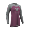 Bluză motocross pentru femei THOR RIDEMODE MENACE PURPLE/GRAY thumb