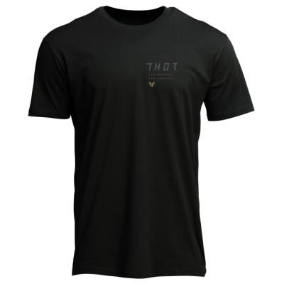 Tricou moto THOR STAMP BLACK 