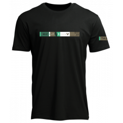 Tricou moto THOR TANGENT BLACK  Tricou moto THOR TANGENT BLACK