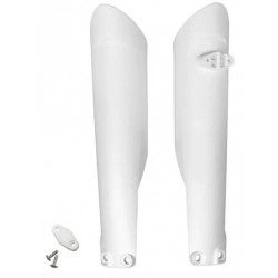Protectori pentru furcă  UFO Husqvarna FC250-450 15-22, FE250-501 16-23 Alb 