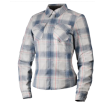 Cămașă moto damă  ICON Fallblock Flannel Grey thumb