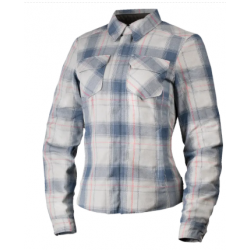 Cămașă moto damă  ICON Fallblock Flannel Grey