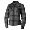 Cămașă moto damă  ICON Fallblock Flannel Black