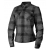 Cămașă moto damă  ICON Fallblock Flannel Black thumb