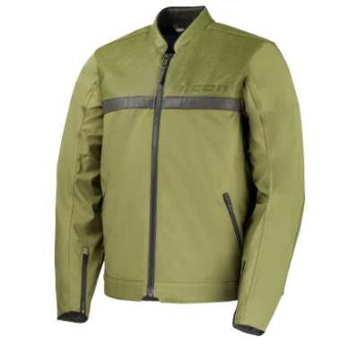 Geacă moto ICON Midhawk™ Green