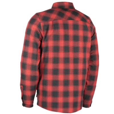 Cămașă moto  ICON Fallblock Flannel Red