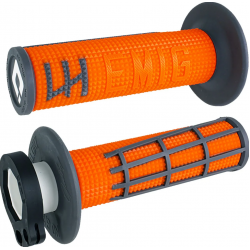 Mansoane motocross ODI EMIG 2.0 Lock-On ORANGE/GRAPHITE