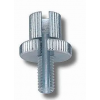 Piuliță de reglaj DOMINO CABLE ADJUSTER M6 SILVER