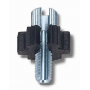 Piuliță de reglaj  DOMINO CABLE ADJUSTER M6 Black Adjuster