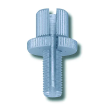 Piuliță de reglaj DOMINO CABLE ADJUSTER M8X1MM MECHANICAL AL thumb