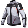 Geacă moto de damă ALPINESTARS Stella Andes v4 Drystar® Gray/Black/Coral