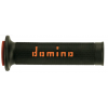Mansoane moto  DOMINO GRIPS A010 BLACK/ORANGE Mansoane moto  DOMINO GRIPS A010 BLACK/ORANGE
