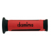 Mansoane moto DOMINO GRIP STREET TURISMO RED/BLACK